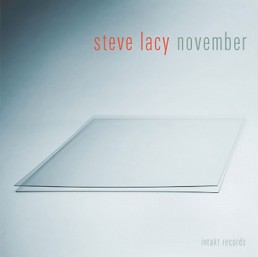 Steve Lacy sortie de l'album November - pochette réalisée par René Guiffrey