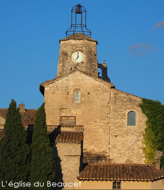 Vitraux église du Beaucet