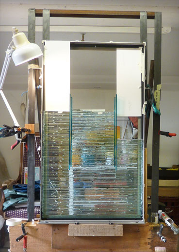 Vitrail n°6 - chapelle du Moustier